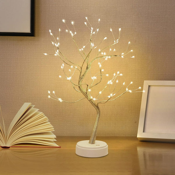 Cozy Glow LED Tree Lamp